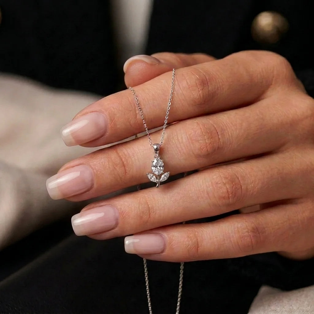 Viral Miniature Tulip Pendant + Premium Box Included