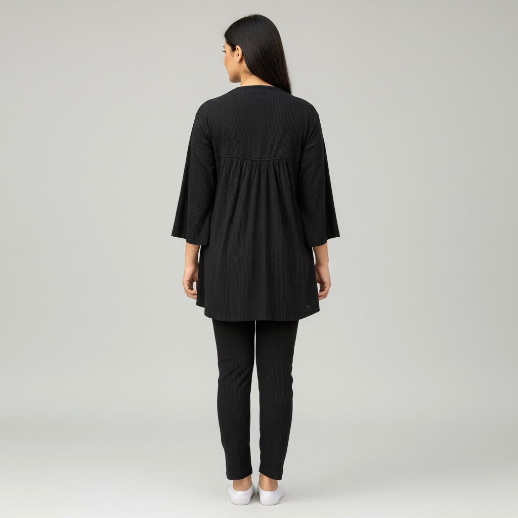 Purpuls Comfy Night Gown – Soft All-Night Comfort
