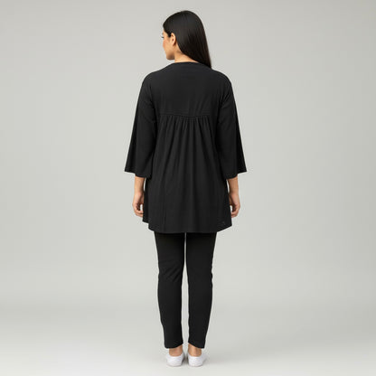 Purpuls Comfy Night Gown – Soft All-Night Comfort