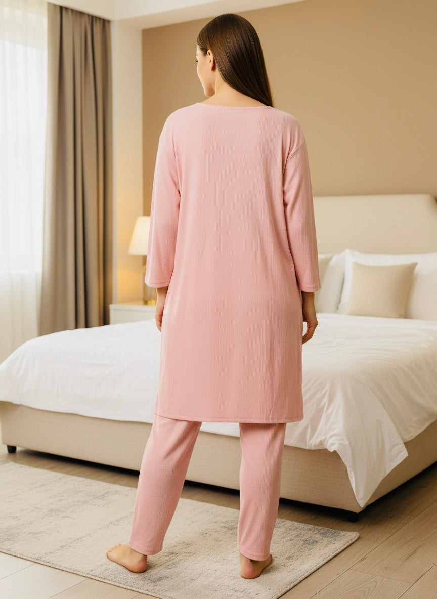 Purpuls - Cotton Loose Fit Night Dress