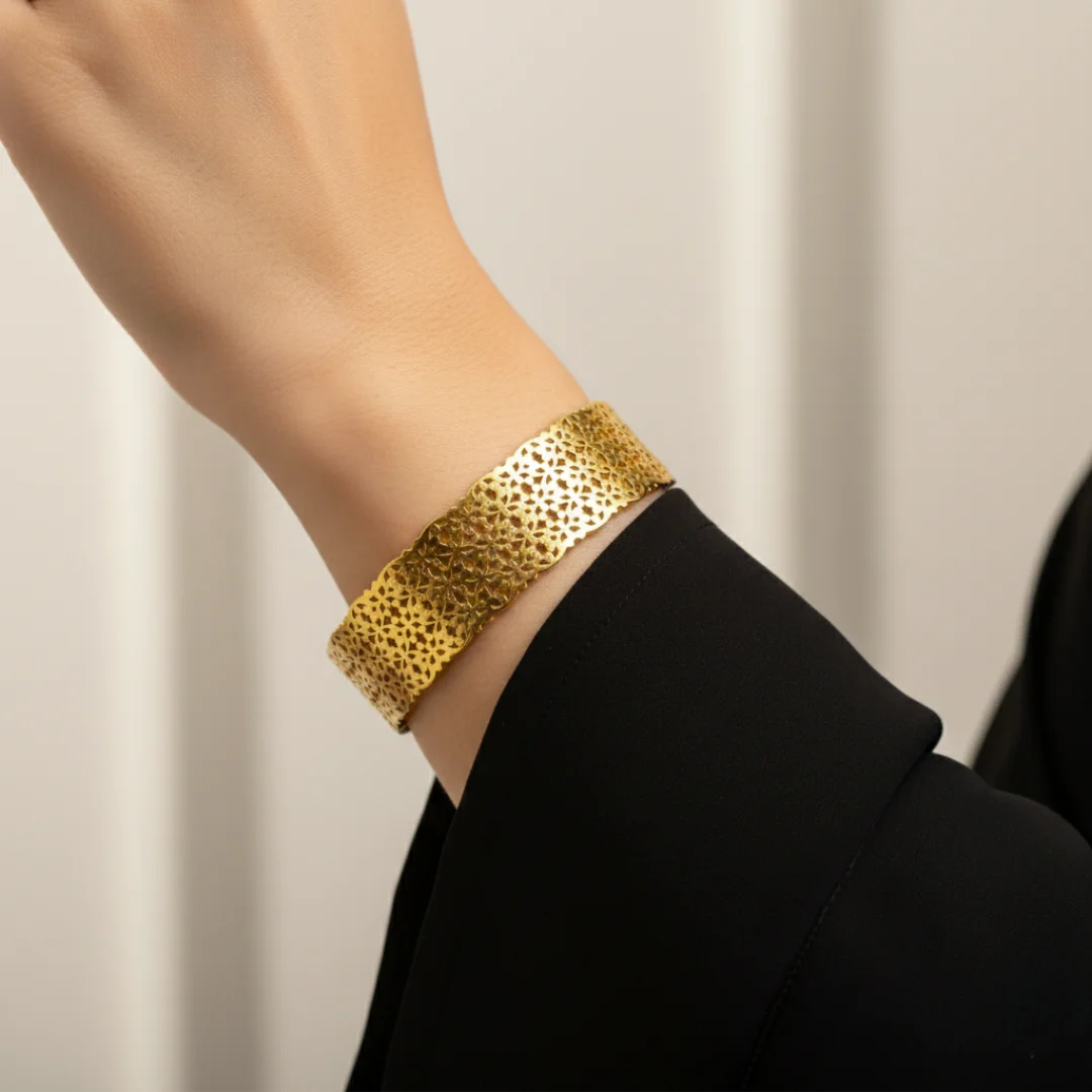 SOLID BAR GOLD PLATED