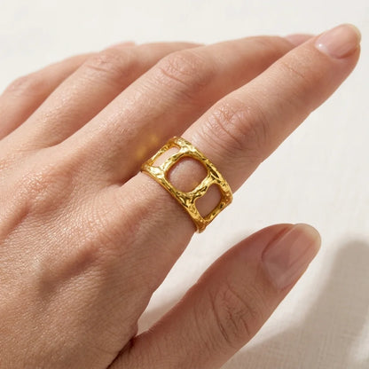 CUTTED  LAZER RING