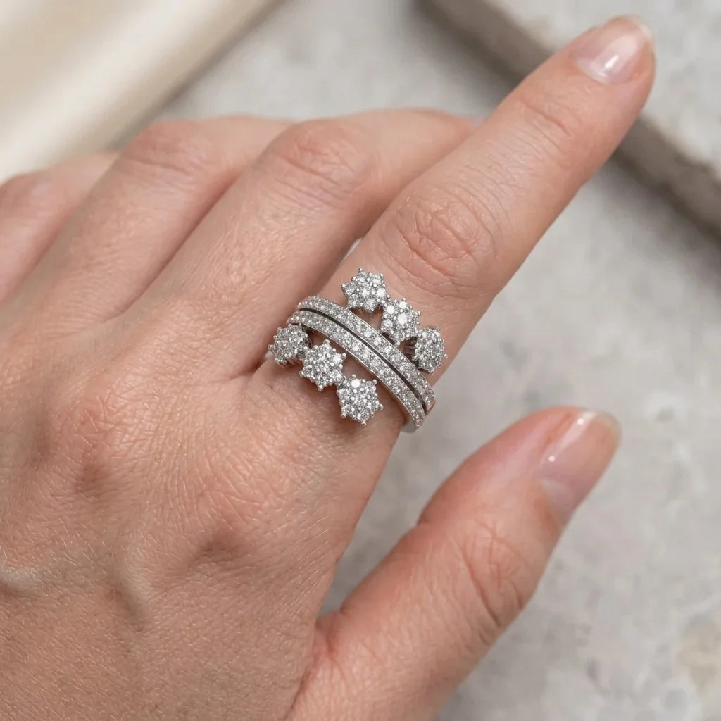 Silver Zirconic Ring