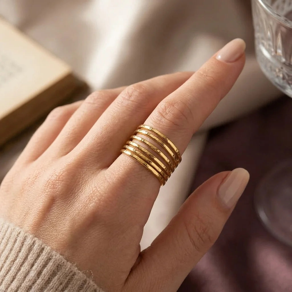 6 layers ring 