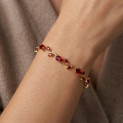 Red Tulip Bracelet