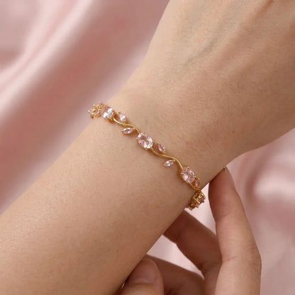 Pink Tulip bracelet
