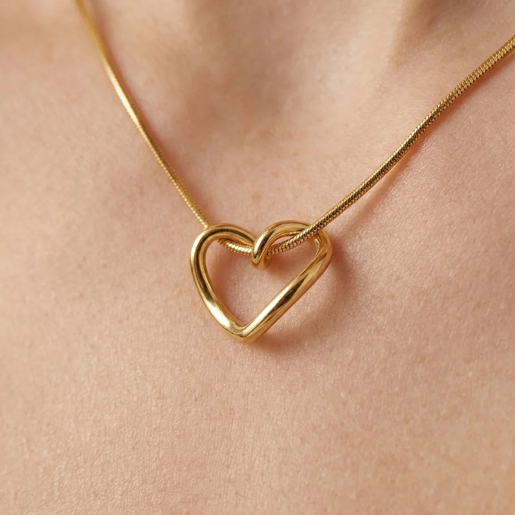 cross heart chain