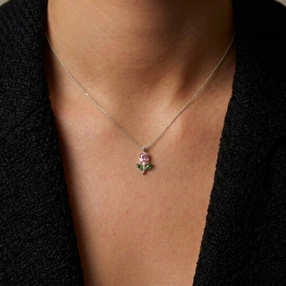 Viral Miniature Tulip Pendant + Premium Box Included