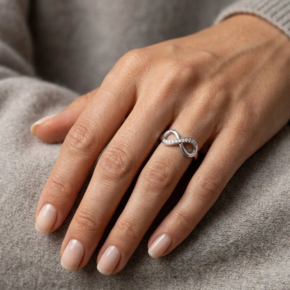 Gemz By Purpuls UNIVERSE infinity ring, gift jewelry with cash on delivery in Pakistan