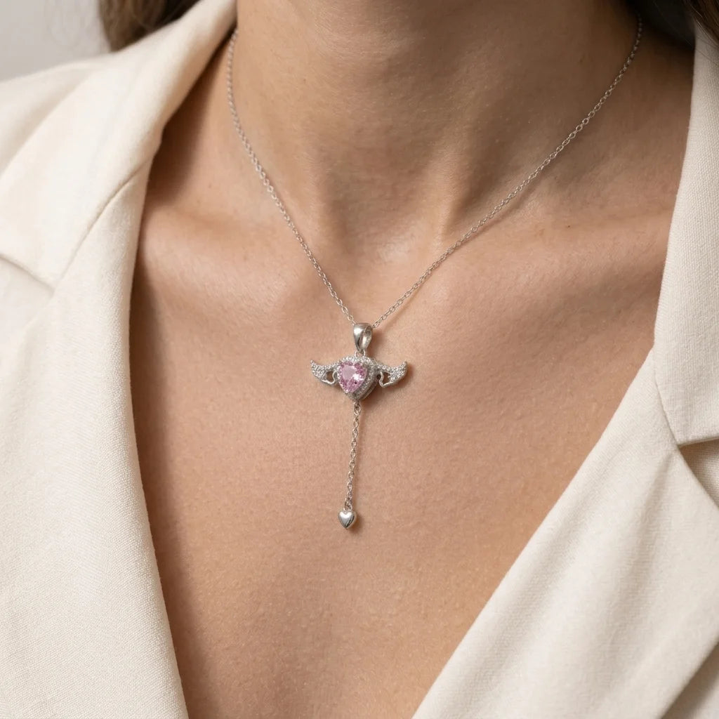 Viral Flying Heart Fidget Pendant